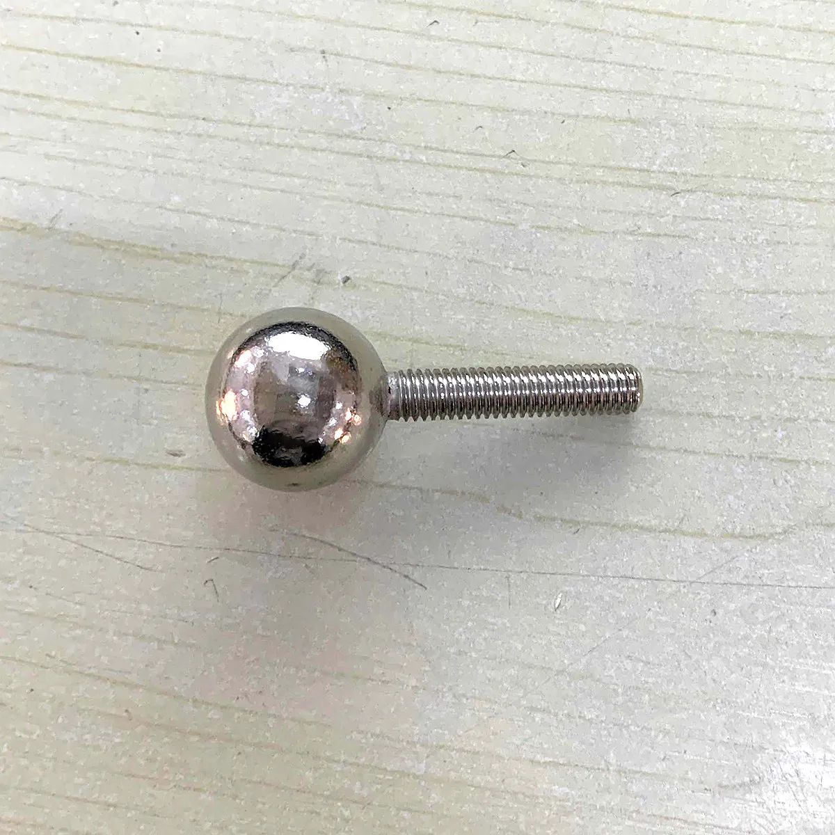 

M6x20 Diameter 20Mm Carbon Steel Spherical Ball Screw Nickel Plated Joint Cnc Threaded Parts Rust Resistant 3D Printer