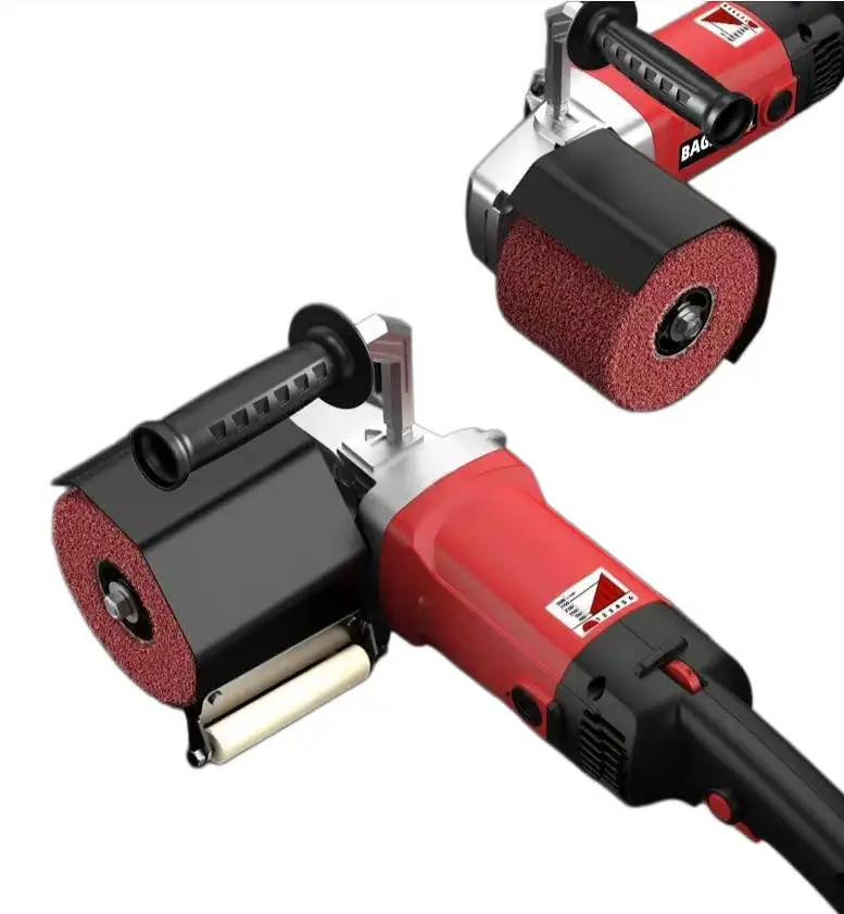 Wholesale Handheld Stainless Steel Electric Polisher Rotary Tool Adjustable Vibratory Metal Wheel Polishing Wire Drawing Machine