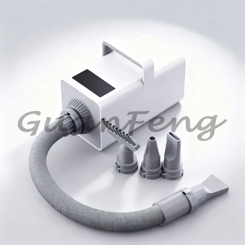 2200W Negative Ion Pet Grooming Blower Dryer, LED Control Adjustable Hot Wind Force Hair Drying Heater