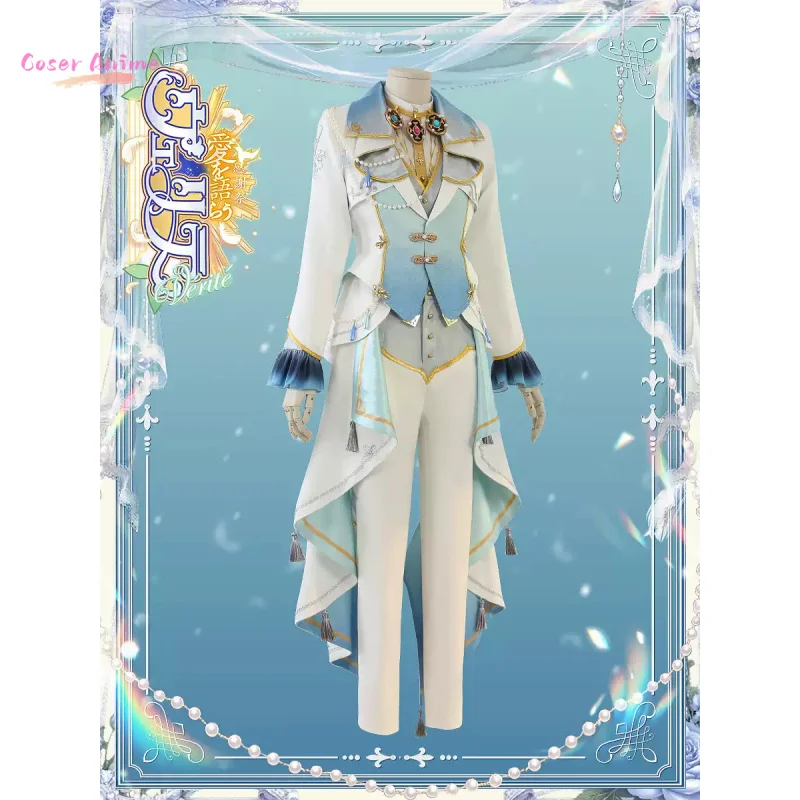 

Game Ensemble Stars Tomoe Hiyori Cosplay Costume Uniform Halloween Carnival Party Christmas Play Role Clothes Clothing