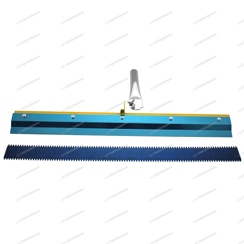 Epoxy Coating Floor Self Leveling Notched Squeegee Stainless Steel Gear Rake for Cement Flooring