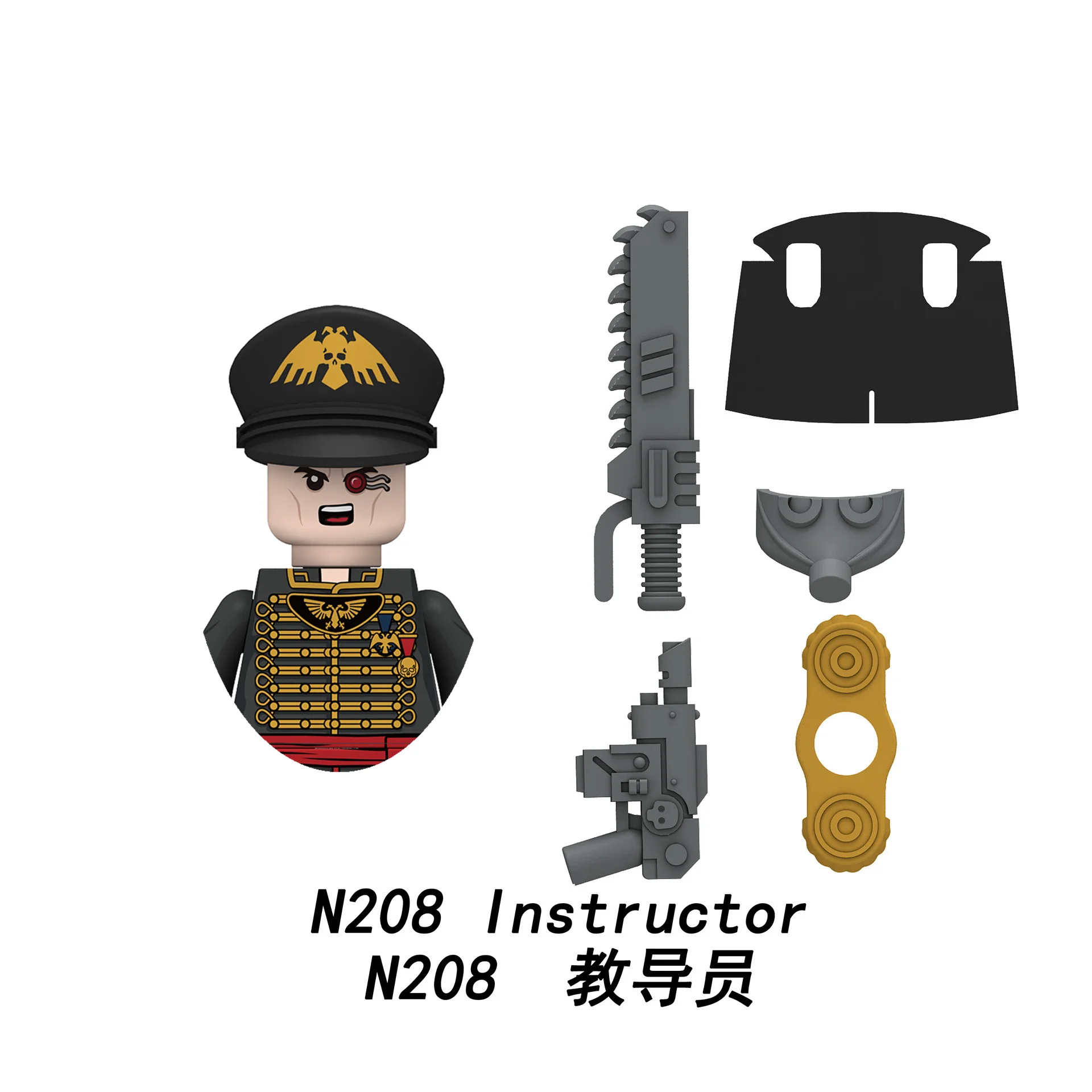 Figurines de jeu militaires, soldat de Communication Sniper, officier principal, armes MOC, blocs de construction, jouets à assembler, cadeaux pour garçons