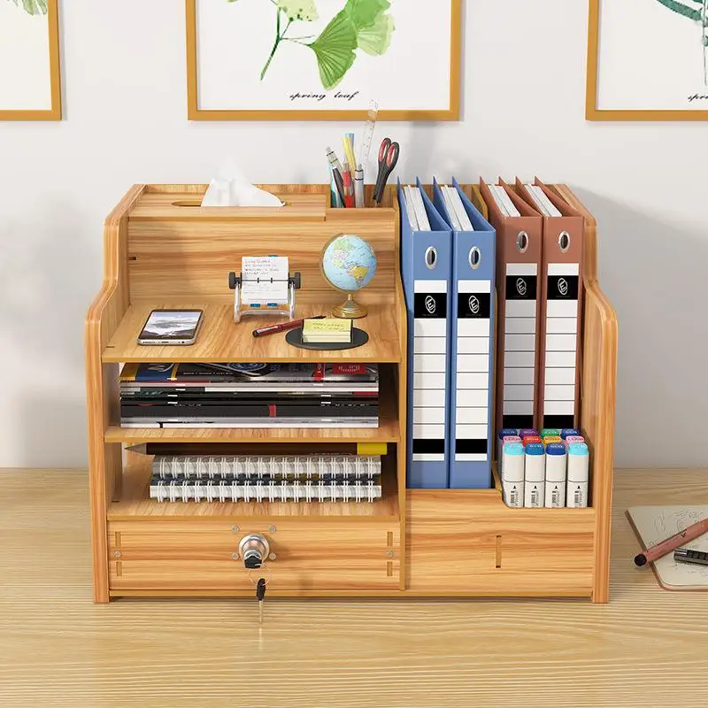 boite-de-rangement-de-bureau-avec-tiroirs-verrouillables-etagere-de-rangement-en-bois-style-nordique-pour-l'organisation-des-documents