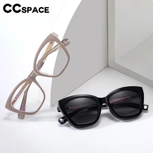 Imagen 2 del producto Gafas de sol antiluz azul para miopía, gafas con Clip magnético para hombres y mujeres, gafas de lectura TR90, montura óptica personalizada para gafas