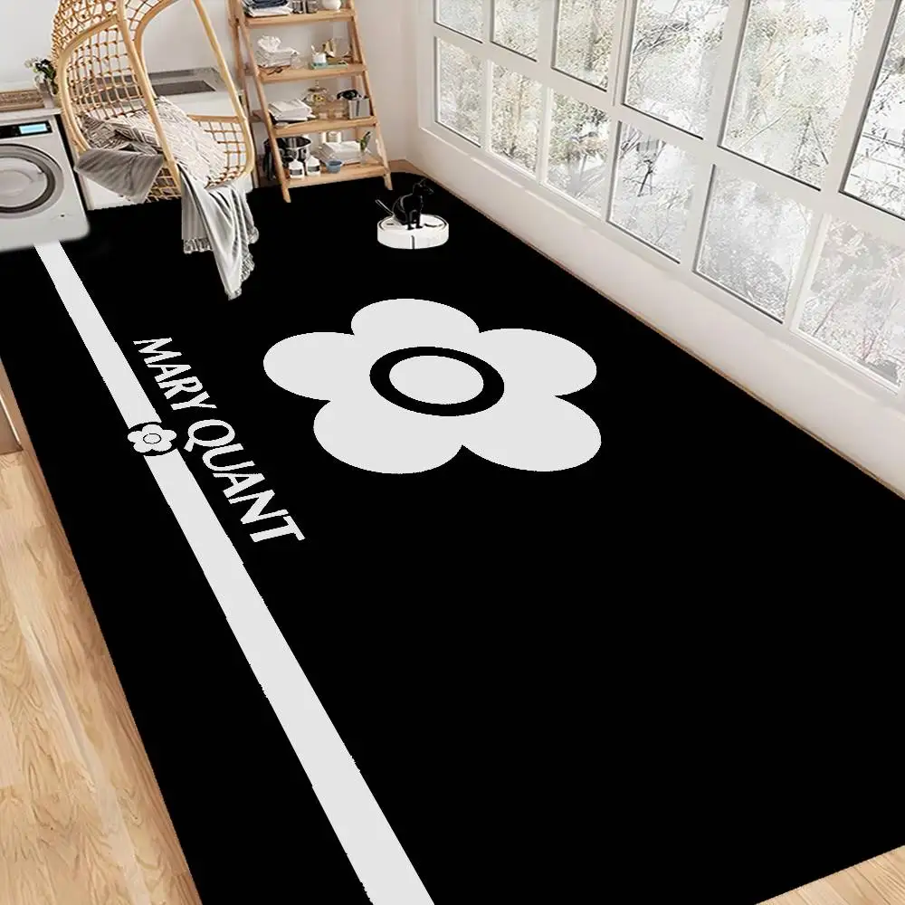 

Брендовый коврик для двери Q-QUANT MARY в скандинавском стиле, коврик для спальни, гостиной, домашний противоскользящий коврик для балкона, Alfombra