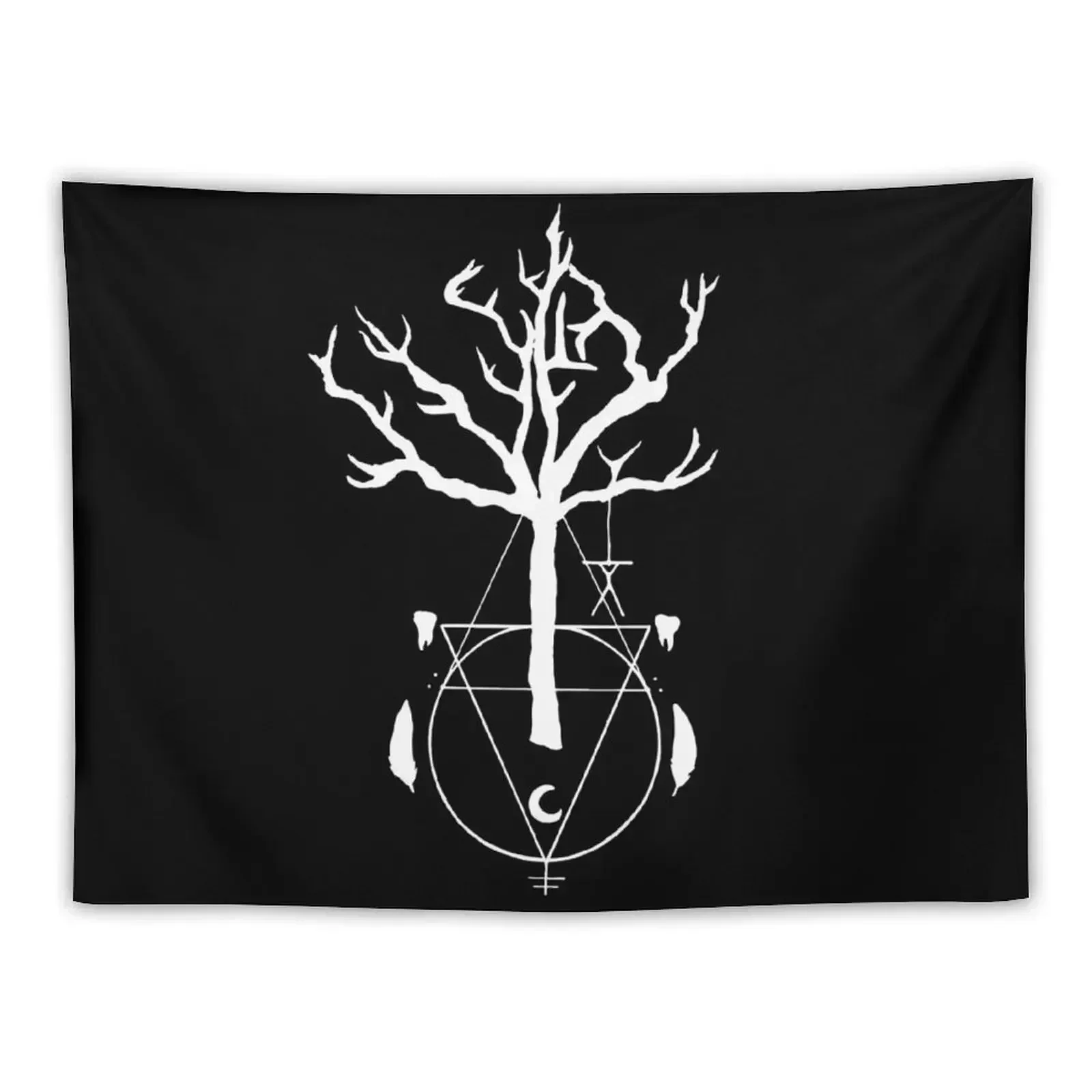 A Witch Tree Tapestry Decorative Paintings Home Decoration Tapestry