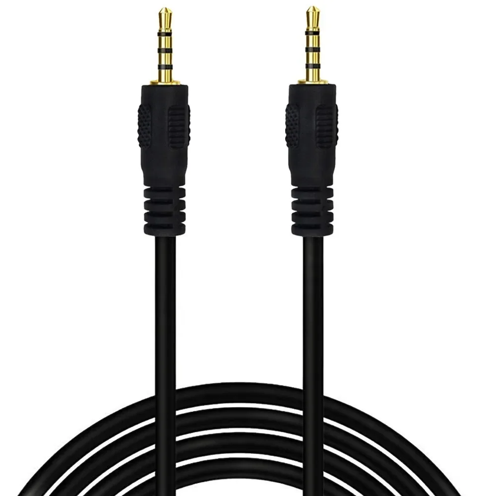 6 stóp 4 biegunowe 2.5mm do 2.5mm 4-biegunowe gniazdo kabel audio-wideo 2.5 kabel męski 0.3m 1.8m