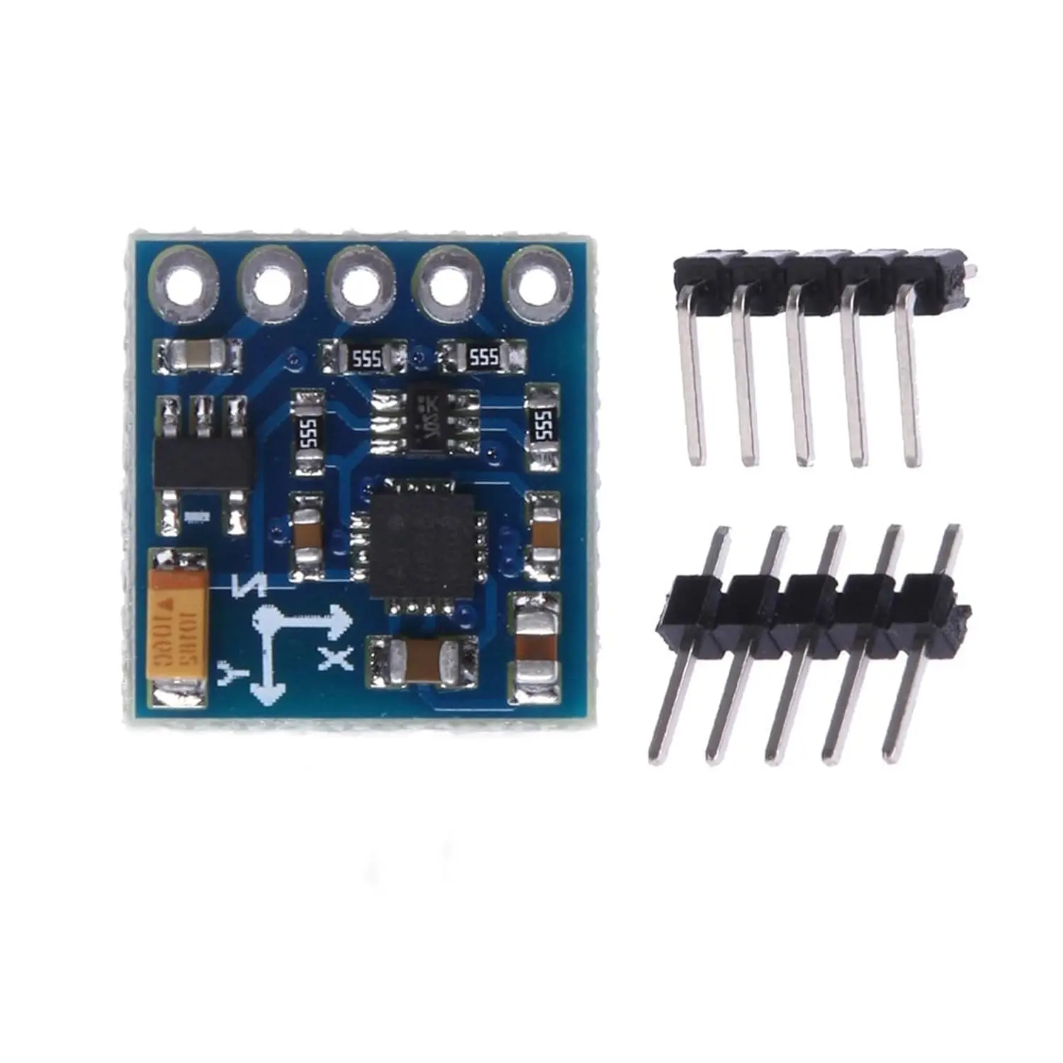 QMC5883L GY-271 3-5V IIC Triple Axis Compass Magnetic Sensor Module Electronic Compass Module Compatible HMC5883L