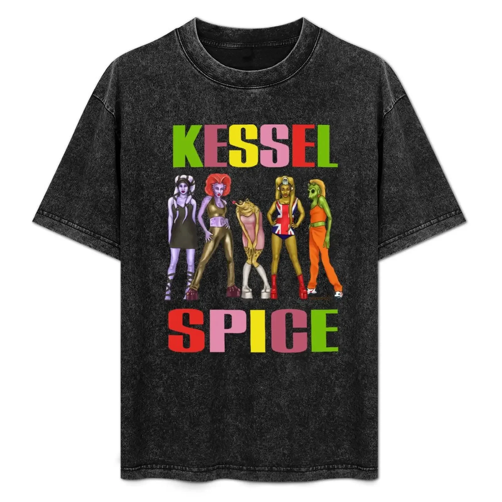 Camiseta Kessel Spice, Camiseta Básica Lisa para Uso Diario