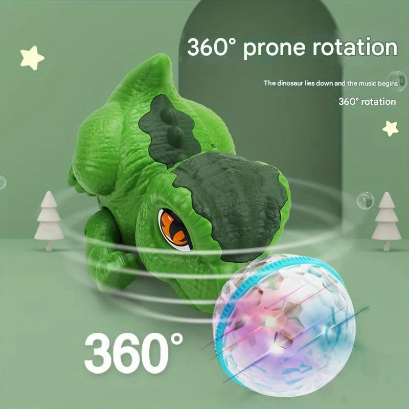 لعبة ديناصور كروية دوارة 360 درجة، ألعاب للأطفال البنات، ألعاب متململة، هدايا عيد الميلاد هدايا عيد الميلاد للأطفال #3