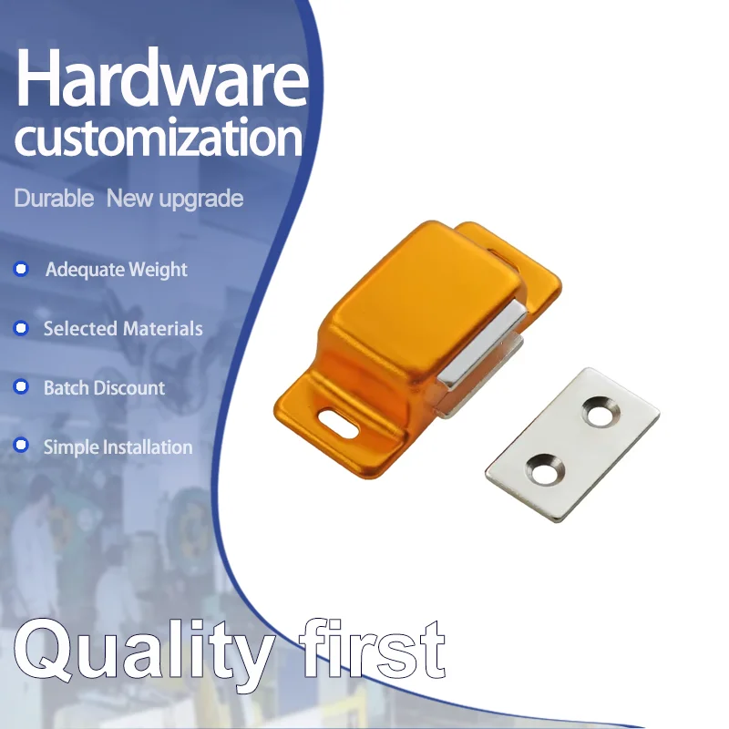 

Industrial-Grade Side-Mounted Magnetic Aluminum Alloy Lock with Anti-Theft Capabilities Ensuring Secure Closure