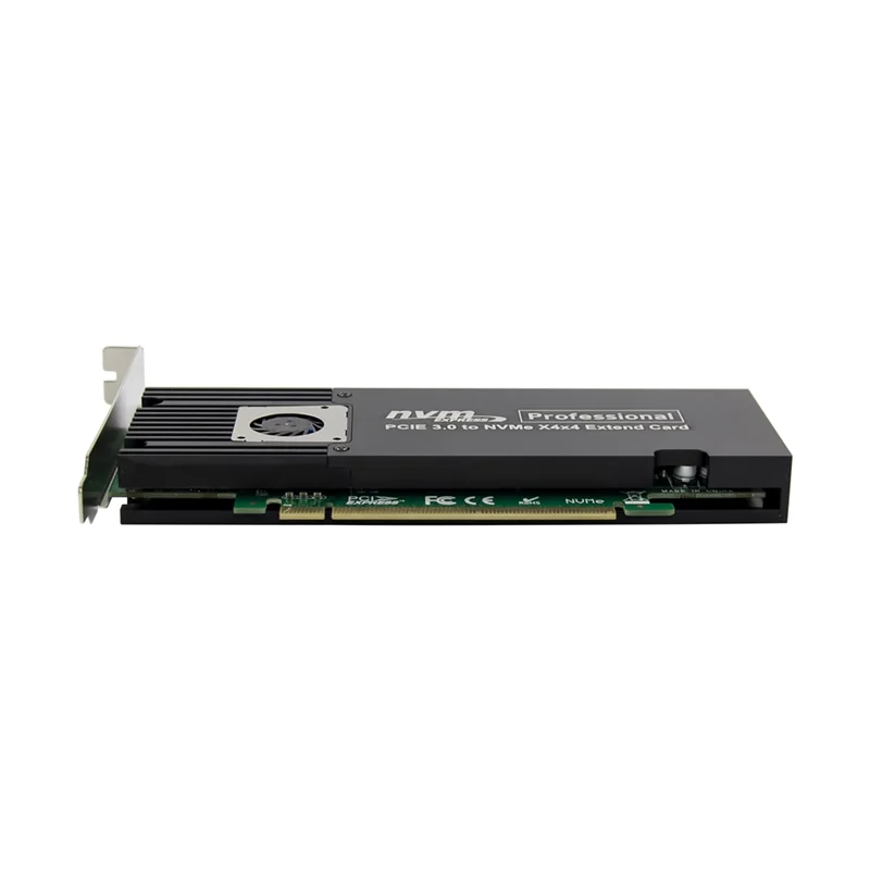 

Практичный адаптер Pcie X16 ASM2824 на 4-портовый адаптер M.2 Nvme SSD Карта расширения Четырехконвертер Mkey Nvme в Pci-E