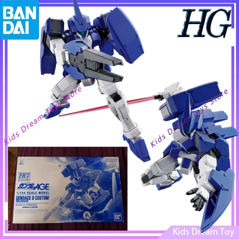 

Assembly Bandai in Stock Original PB Limited HG1/144 GUNDAM Anime -GENOACE O CUSTOM- Action Figures Toys Collectible Model Gifts