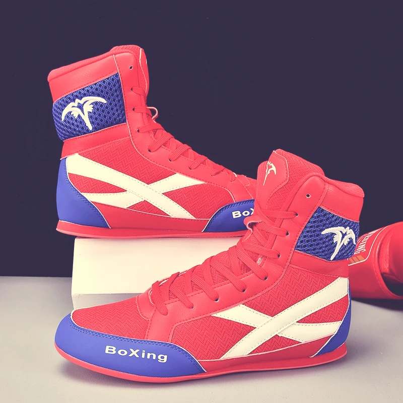 

Classic Brand Professional Wrestling Sneaker Top Quality Wearable Gym Training Shoes Comfortable Breath Boxing Fighting Boots