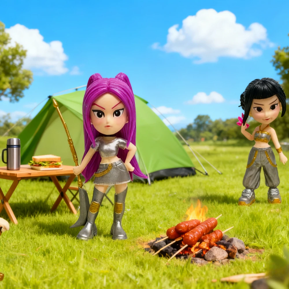 

Anime Kpop Devil Hunter Blind Box,Fun Blind Bag for Disassembly,Small Statue, Peripheral Model,Desktop Blind Box,Decoration Gift