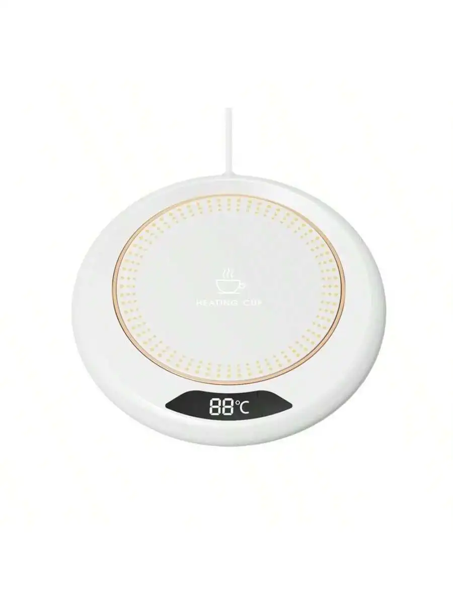 USB Heated Coasters, Thermostatic Coasters, Heaters, Office Smart Drink Heaters, Suitable For Most Cups. Outdoor Camping Picnic