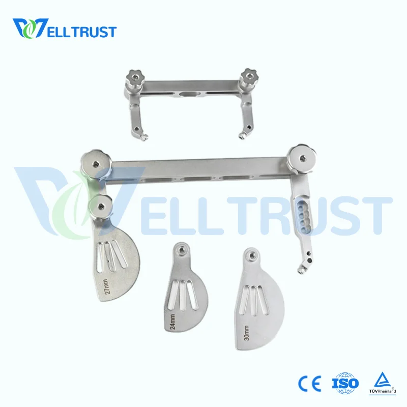 

Veterinary Orthopedic TPLO Jig Plate Set Standard Mini Slocum TPLO Jig Pet Equipment Vet Surgical Medical Accessories for Animal