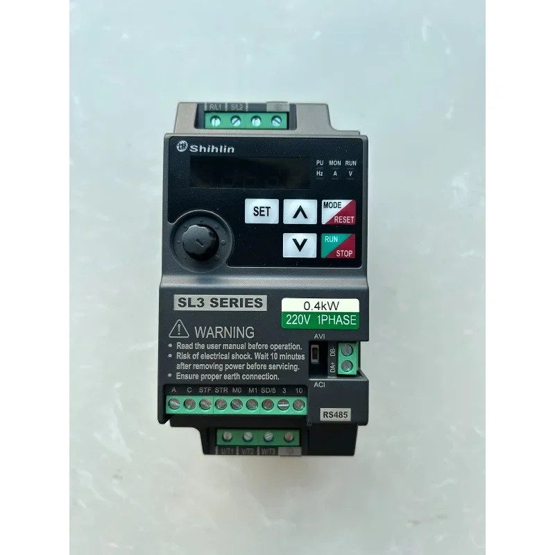 SL3 - 021-2.2 K Shihlin Inverter 20V Single Phase Input Three Phase Output