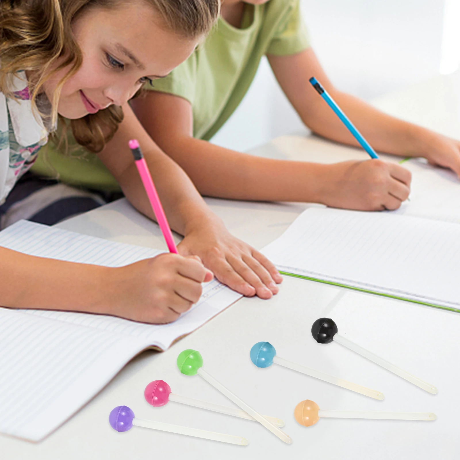 

6 Pcs Shaped Gel Cute Gel Pen Pens 0 5mm Black Core Colorful Candy Stationery Student Office Supplies Cute Gifts