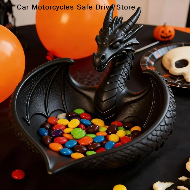 【M】Creative Minimalist Dragon Shape Plastic Jewelry Storage Tray INS Mini Key Tray Simple Elegant Bracelets Organizer Room Decor