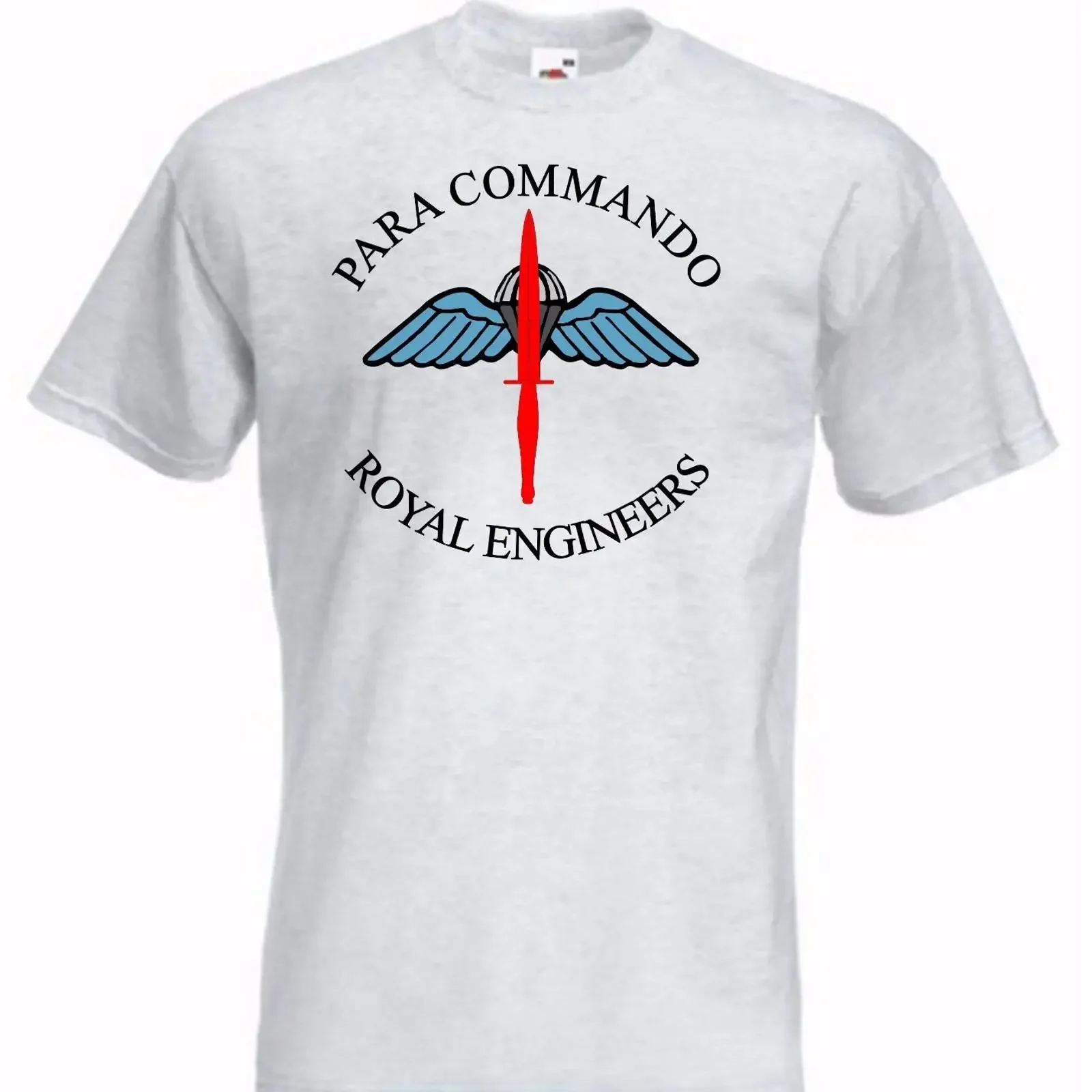 T Shirt Para Commando Royal Engineers oder SweaT 59 CDDO 54 CDT vintage Washed streetwear fashion Casual Breathable Stylish