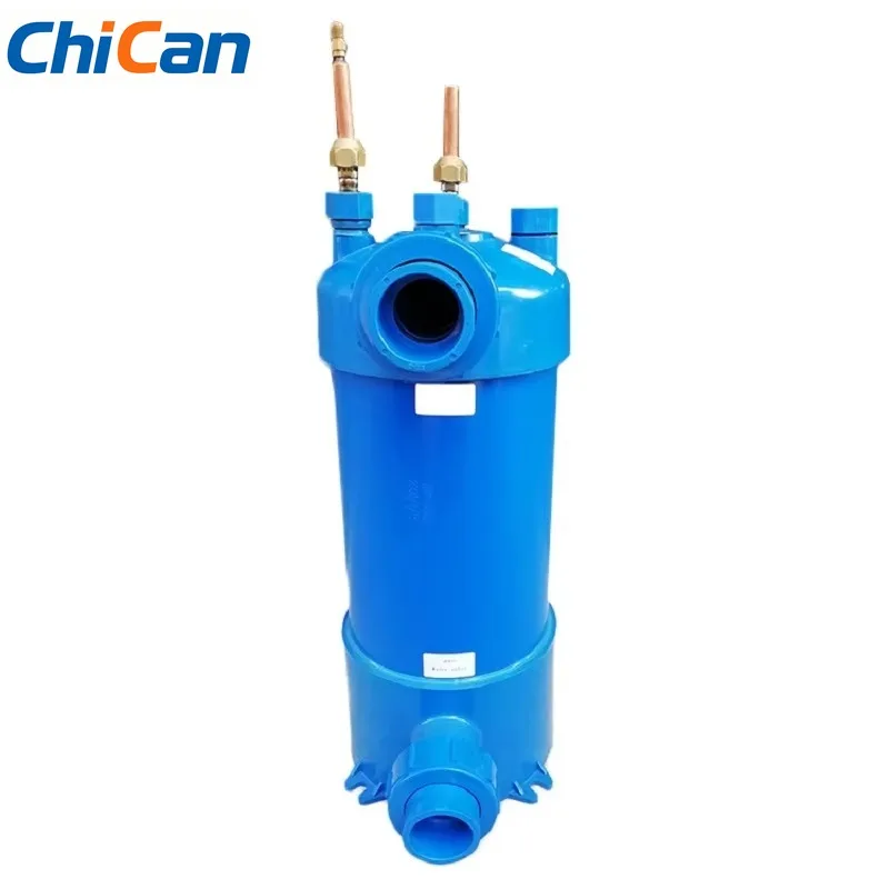 

【Hot】17KW High heat transfer twisted tube heat exchanger swimming pool titanium heat exchanger 10kw evaporator