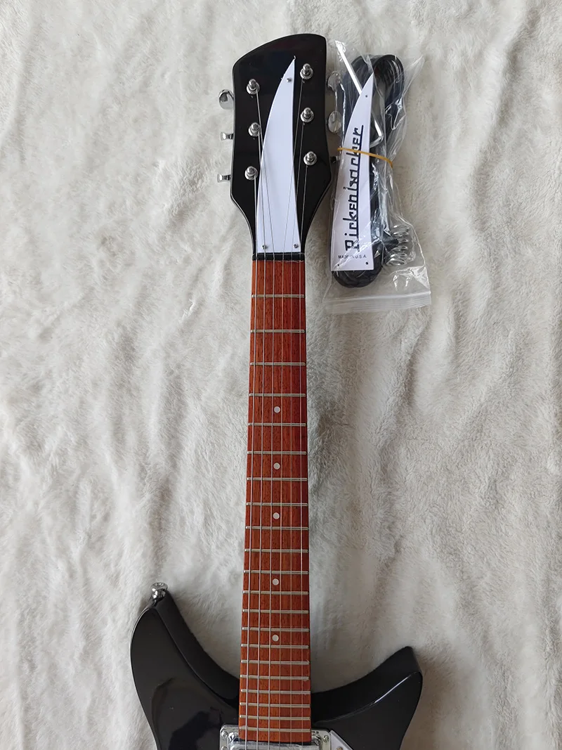 Rickenbacker 325 Electric Guitar With Tremolos System Bridge Black Color High Quality Guitarra Free Shipping