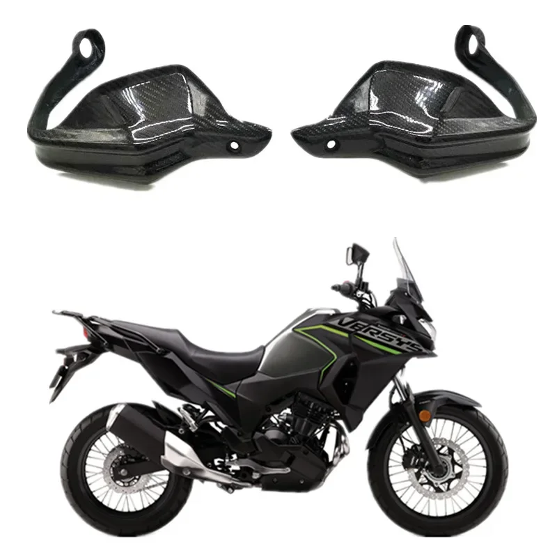 

Аксессуары для мотоциклов KAWASAKI Versys 300 X300 650 1000, защита руля из углеродного волокна, защита рук