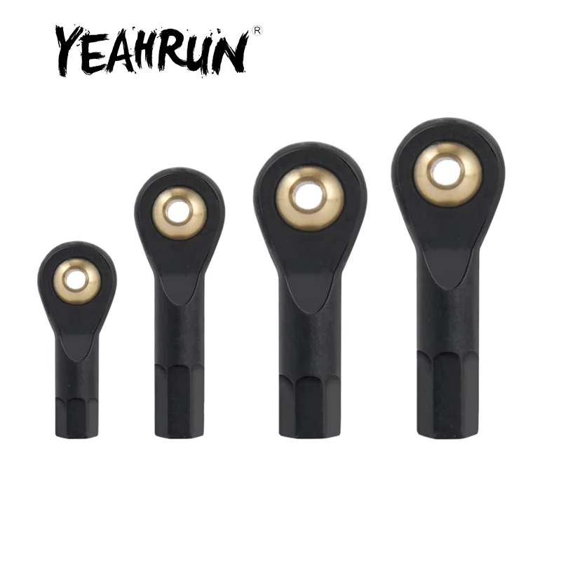 

YEAHRUN 10 шт. пластиковый M2 M3 звено с шаровым наконечником, соединитель CW с резьбой для радиоуправляемой лодки, автомобиля, самолета, грузовика, детали «сделай сам»