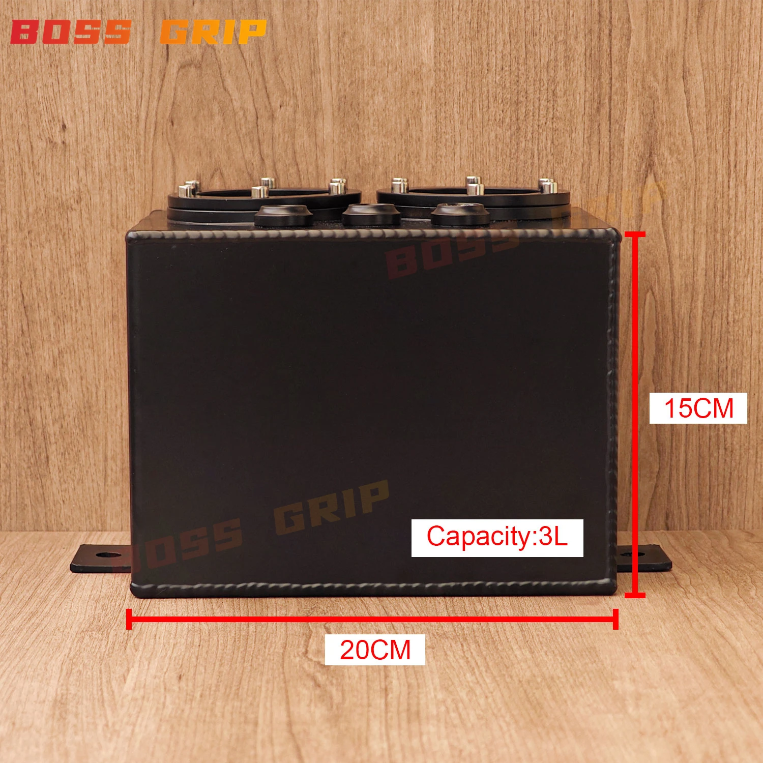 عالمي ثنائي السباقات ، خزان زيادة وقود الألومنيوم ، جبل مضخات السباق ، عازل الوقود الخارجي ، اكسسوارات السيارات ، 3L