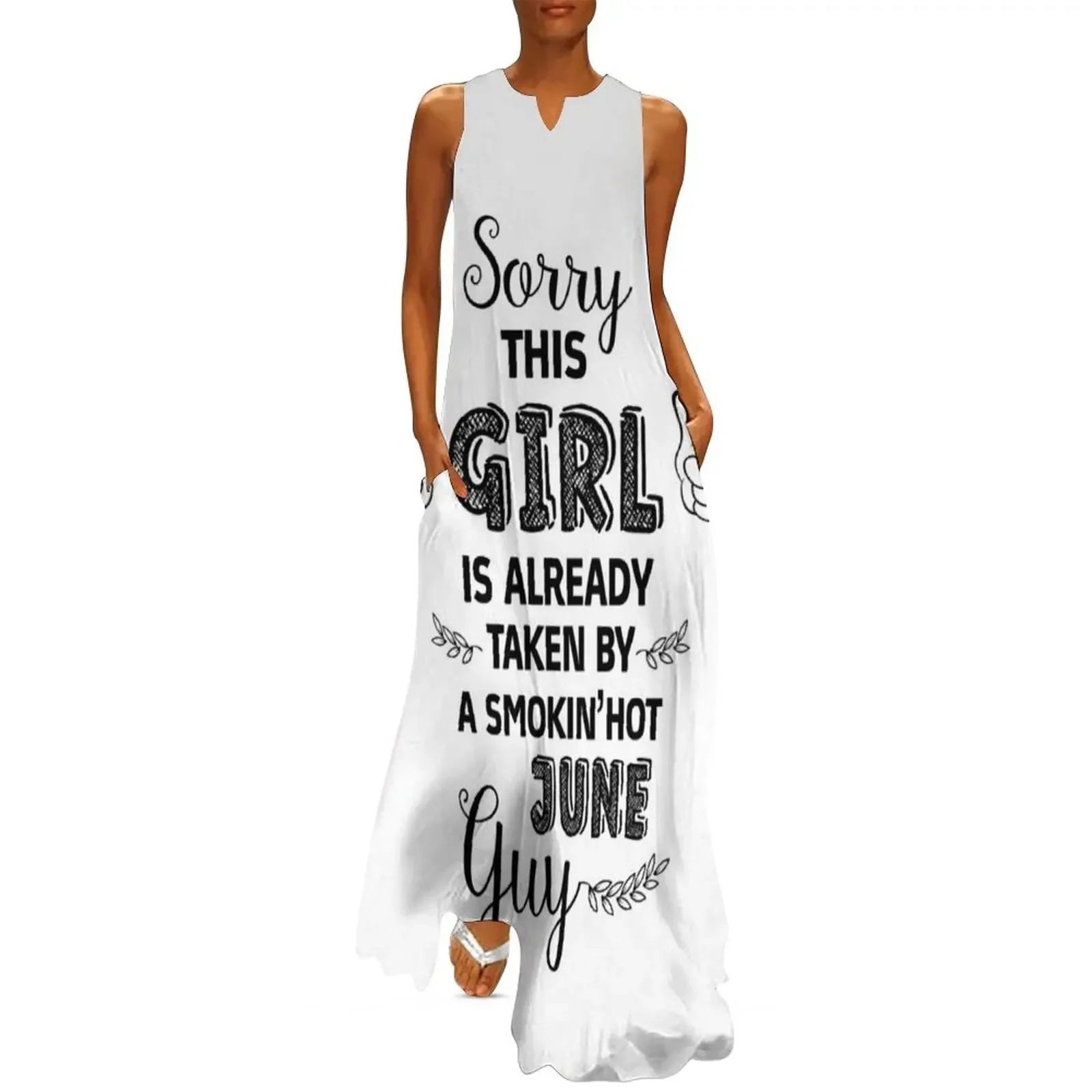 

Sorry this GIRL is already taken by a smokin hot JUNE guy Essential Long Dress Woman clothes Dress