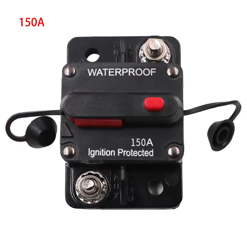 Brand  60A  100A 120A 150A 200A 300A AMP Circuit Breaker Fuse Reset 12-48V DC Car Boat Auto Waterproof