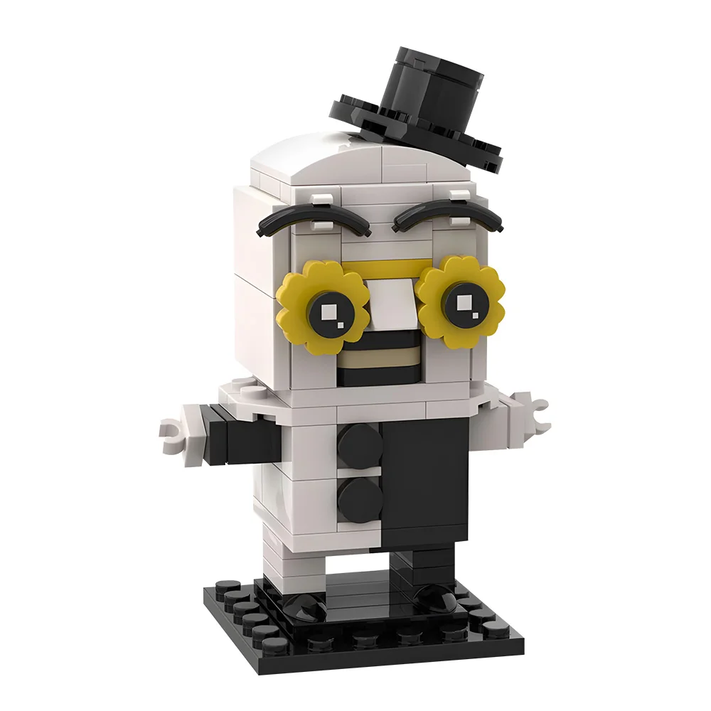 

Gobricks MOC-208089 Art the Clown (Yellow Glasses Edition) Building Blocks Educational Toy Gift