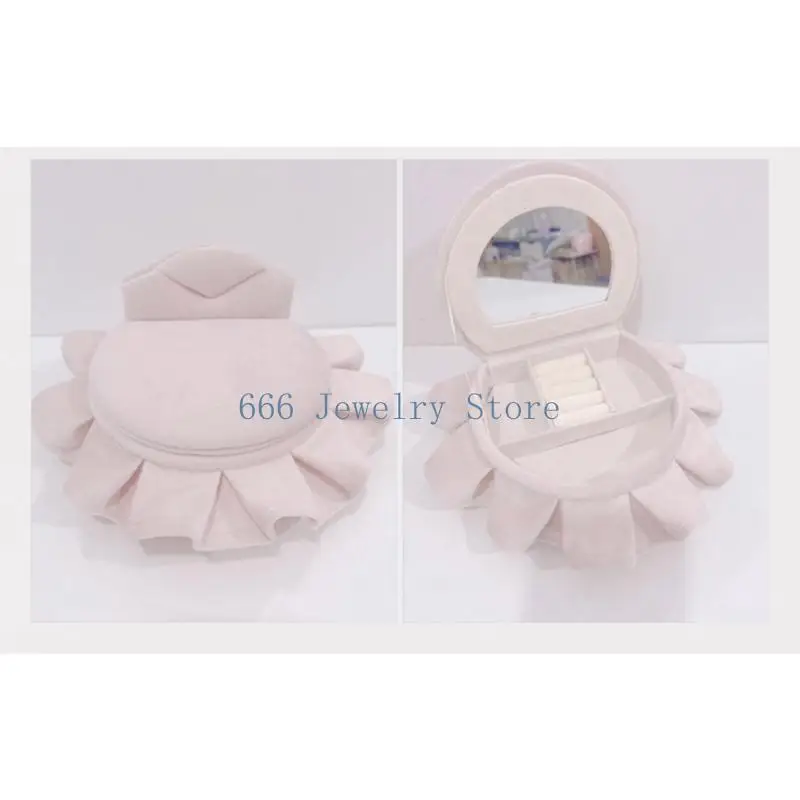 

F2TD Sofa Shaped Jewelry Box Beautiful Jewelry Case Jewelry Storage Organizers