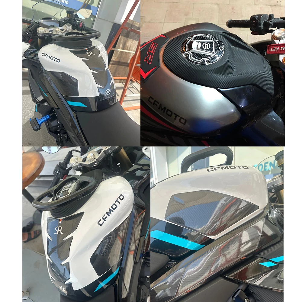 

Motorcycle For CFMOTO 450 SR 450SR 450sr 450 sr 2022 2023 Fuel Tank Pads Knee Grips Anti-slip Sticker Rubber Protection Decal