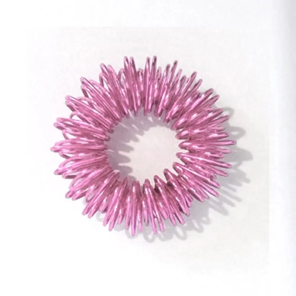 المكرر قسط العلاج بالابر الدائري φ2.5 سنتيمتر الينابيع مكافحة الإجهاد خواتم الصلب البسيطة الإجهاد الدائري الاسترخاء أصابع