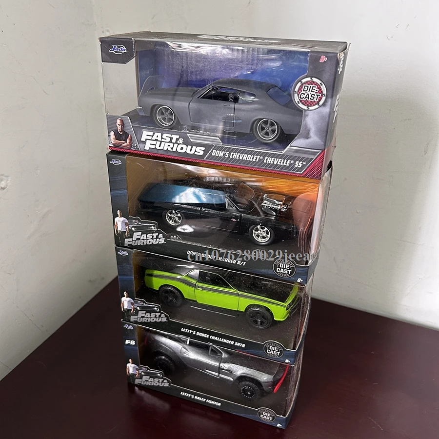 JADA Toys Fast & Furious Alloy Car 1967 Ford Mustang Shelby 1972 Plymouth GTX Metal Classic Street Race Action Figure Toy Gifts view 2