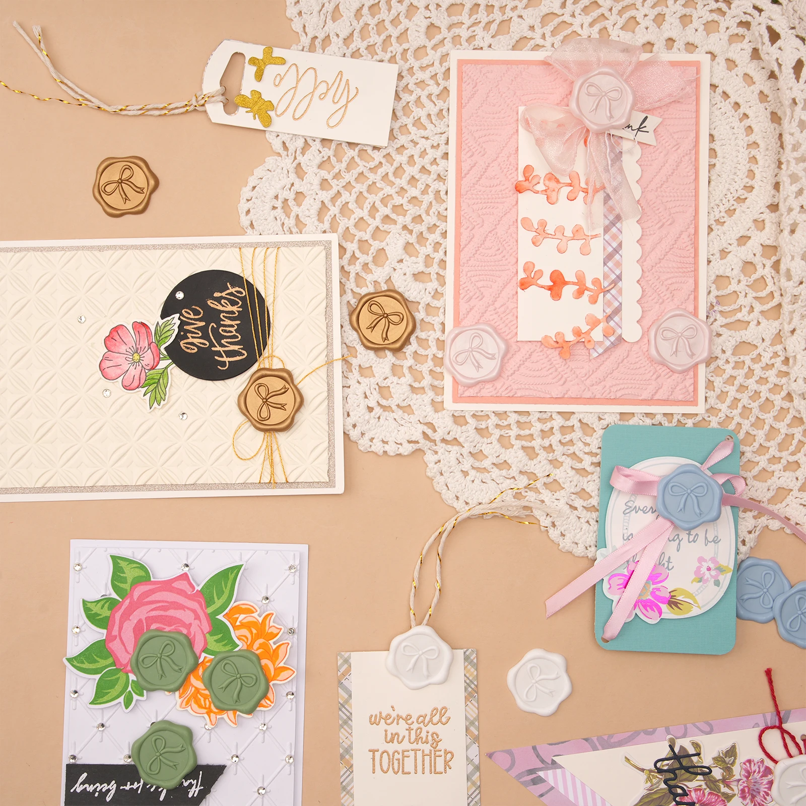 3D Bow Wax Seal Sti…