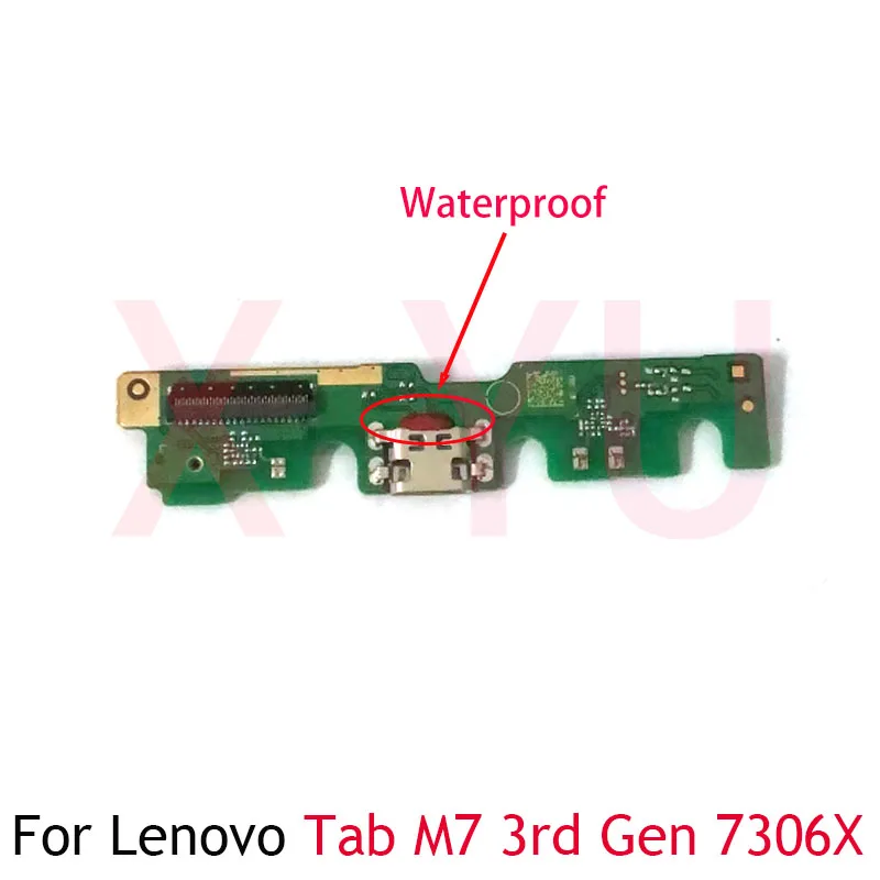 For Lenovo Tab M7 3rd Gen TB-7306X 7306 USB Charging Board Dock Port Flex Cable