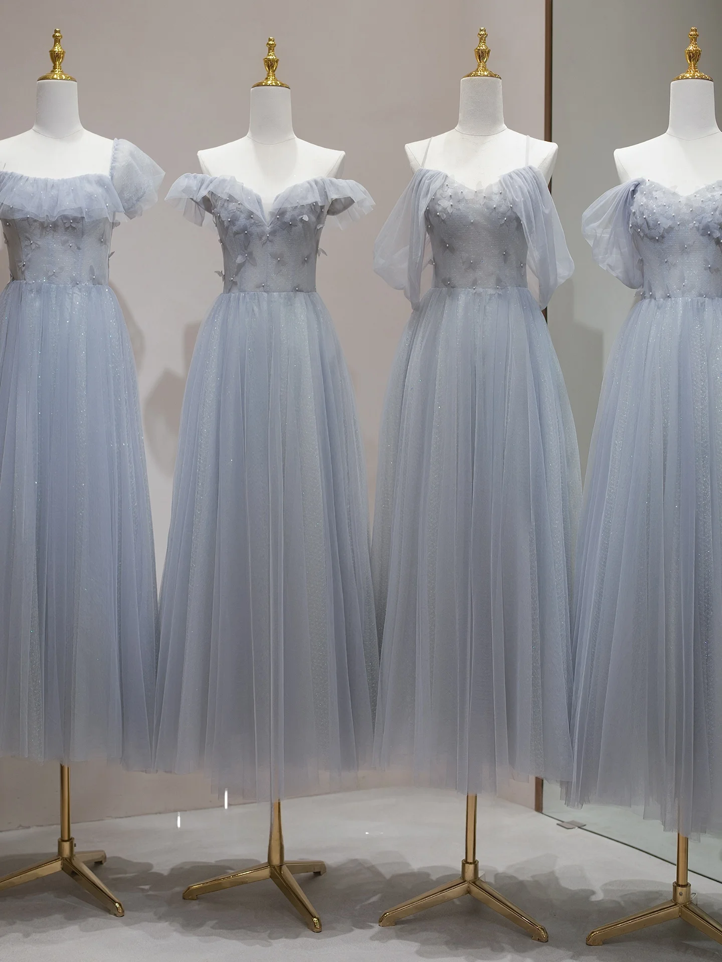 

Новинка 2025 года: Осенний наряд для подружки невесты, высококачественный, для банкетов, выступлений, в корейском стиле, с завышенной талией, из нейлона.