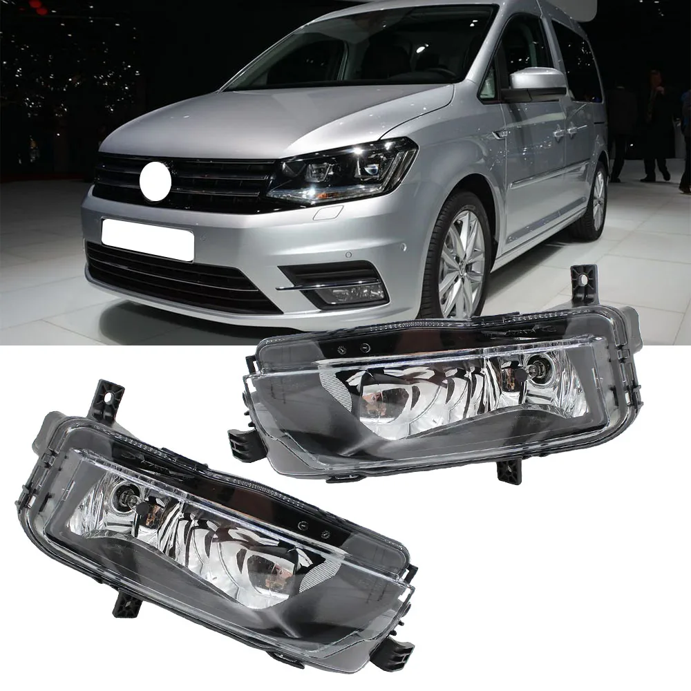

Автомобильная передняя противотуманная фара в сборе с лампочкой для VW Caddy 2015 2016 2017 2018 2019 2020 2K5941661 2K5941662