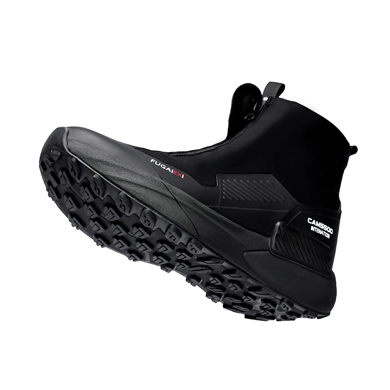 Men's Comfortable Autumn/Winter Outdoor Hiking Boots Unisex Waterproof Hiking Shoes with Slip-Resistant Soles