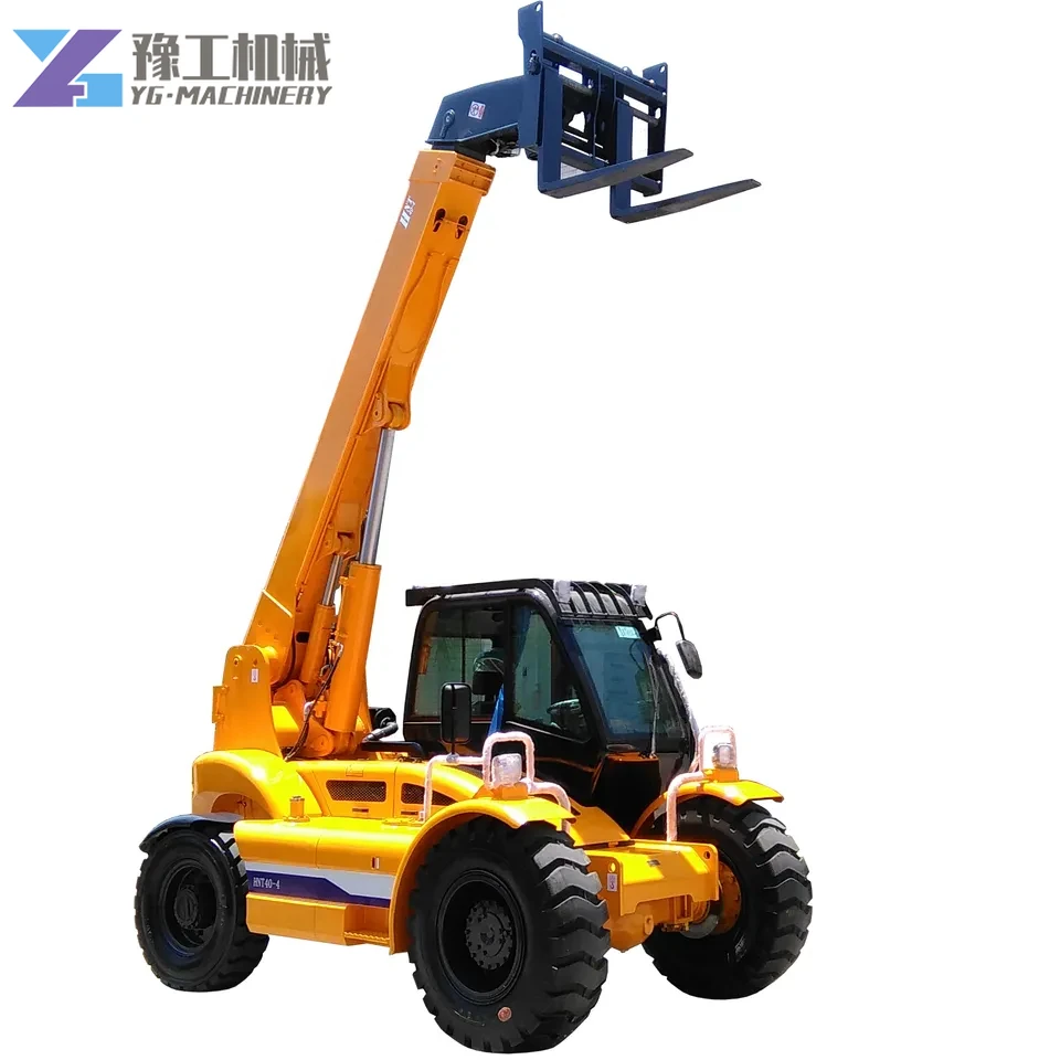 YG 3 Ton 7 Meters Telehandler Diesel Engine Customized Cummins Engine Forklift Telescopic Forklift Mini Engine