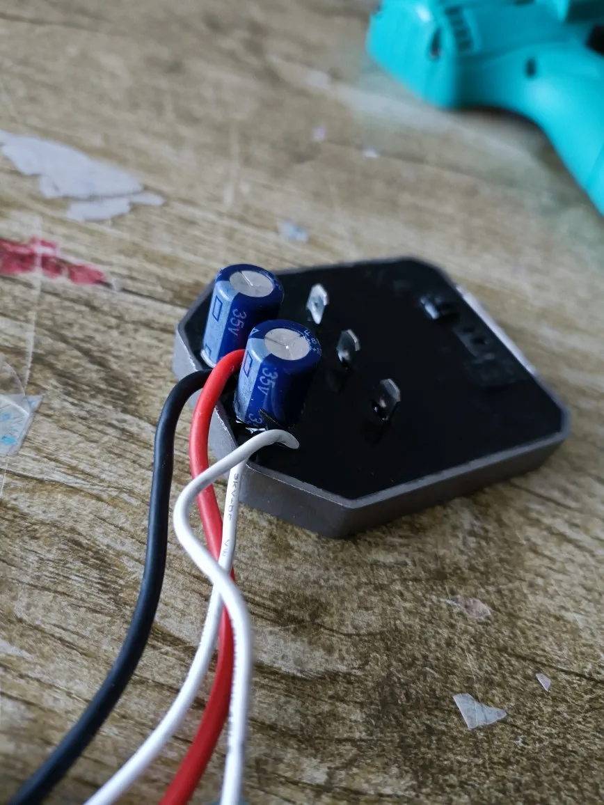 대형 아트 브러시리스 앵글 그라인더 컨트롤러, 53A 더블 커패시터 보호 보드, 21V 알루미늄 리튬 배터리 드라이브 보드