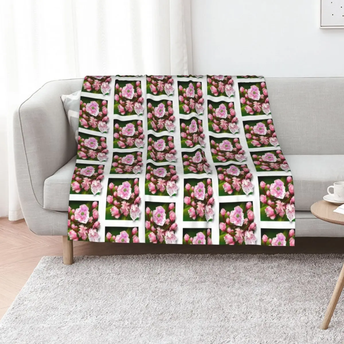Mountain Laurel Throw Blanket Luxury St Cute Plaid Tourist Moving Stuffeds Quilt Blankets
