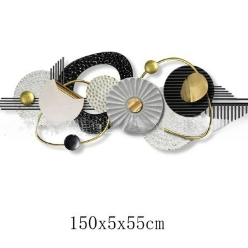 New Chinese light luxury wall clock, living room home fashion study wall decoration clock, creative