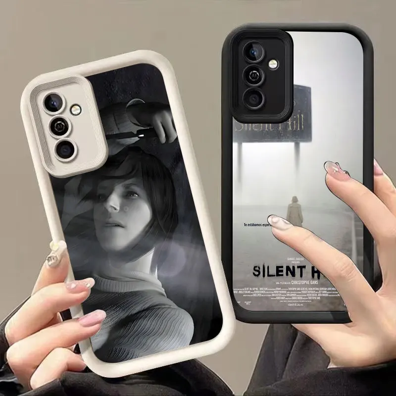 Horror Game Silent Hill Phone Case For Samsung Galaxy A03 A04 A05 A10 A20 A21 S A04E A06 A11 A30 A50 M12 M22 M54 5G