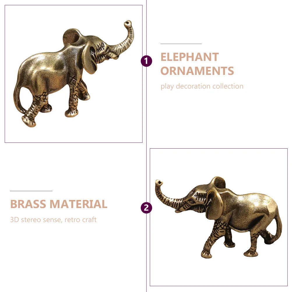 

Creative Mini Decor Desktop Ornament Home Decoration Small Adornment Exquisite Animals Shaped Statue Brass Craft Unique Animal