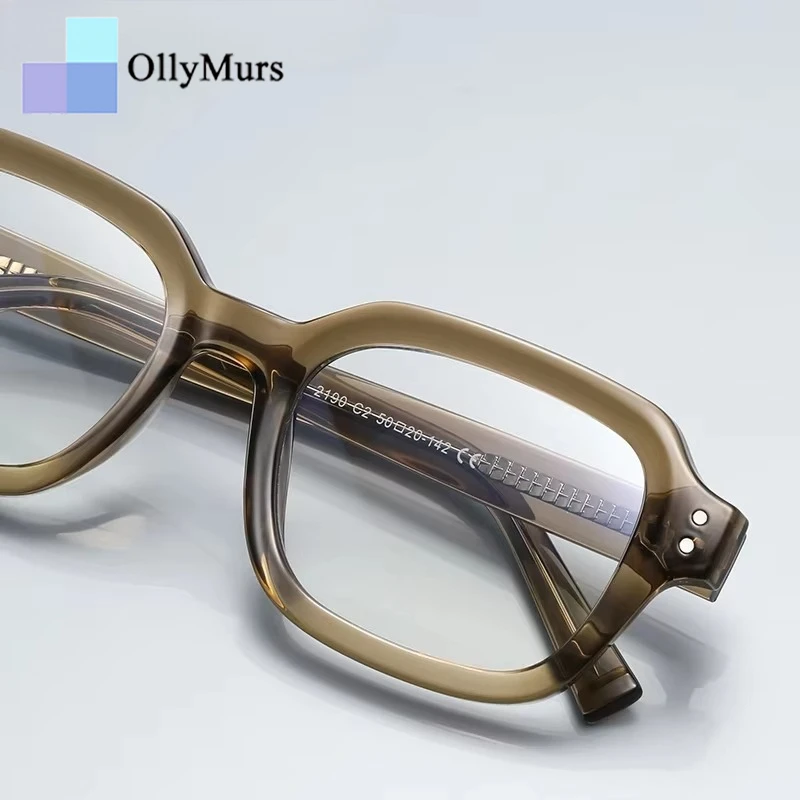 OLLYMURS Classico Semplice Moda Donna Designer Occhiali da sole Design geometrico Occhiali da sole Uomo Occhiali Occhiali Lenti Gafas 2025 # 42