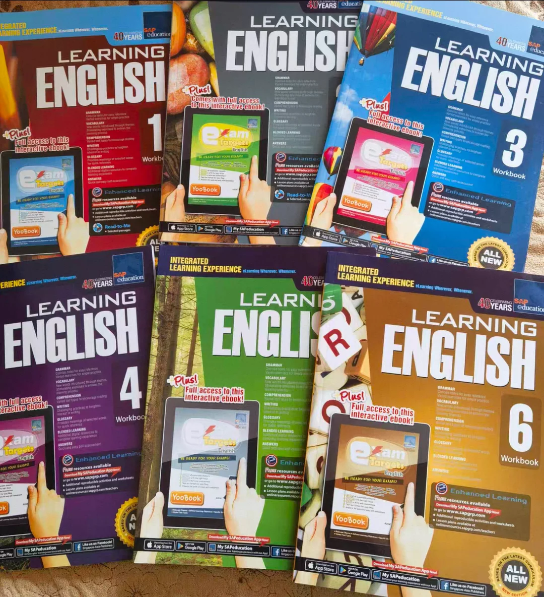 2 Book Sap Education 1- 6 Grad - Kids Education In Singapore ulasan dan harga